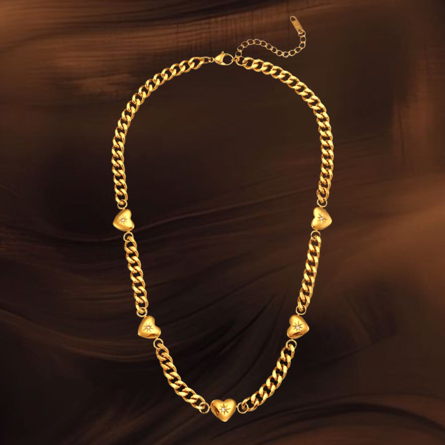 Heart Chain Necklace
