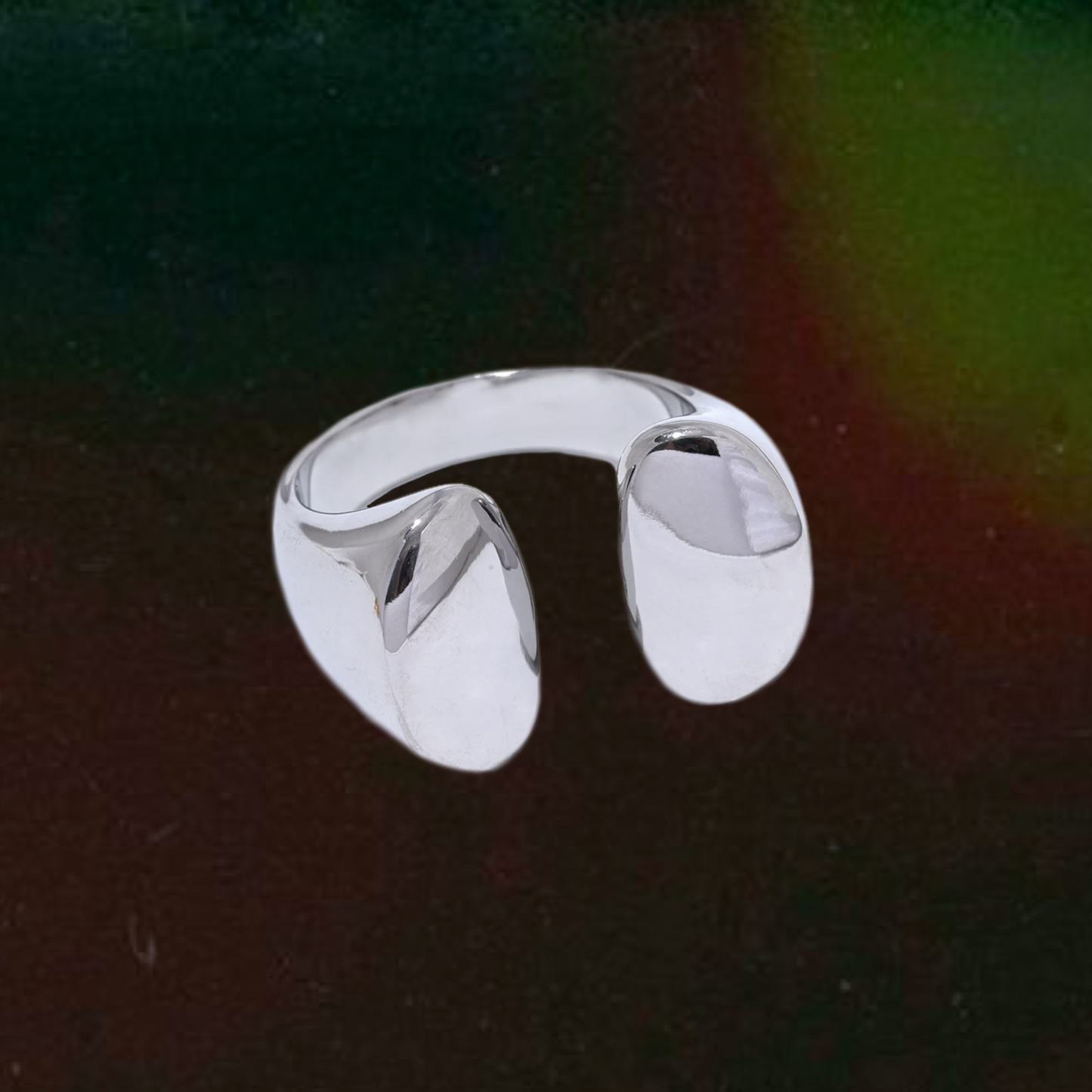Geometric Cast Ring