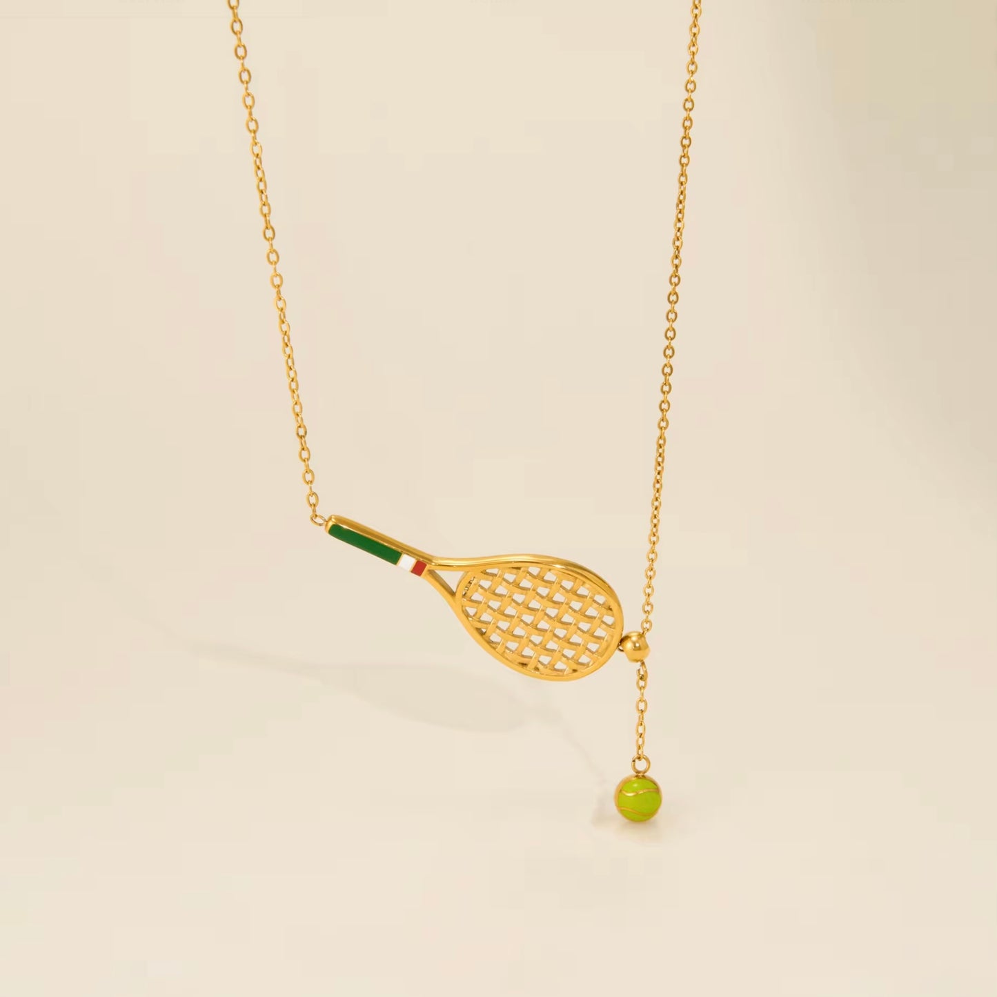 Tennis Ball Necklace