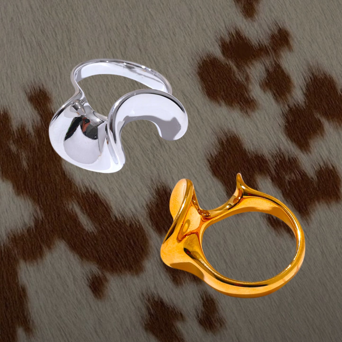 3D wavy Ring