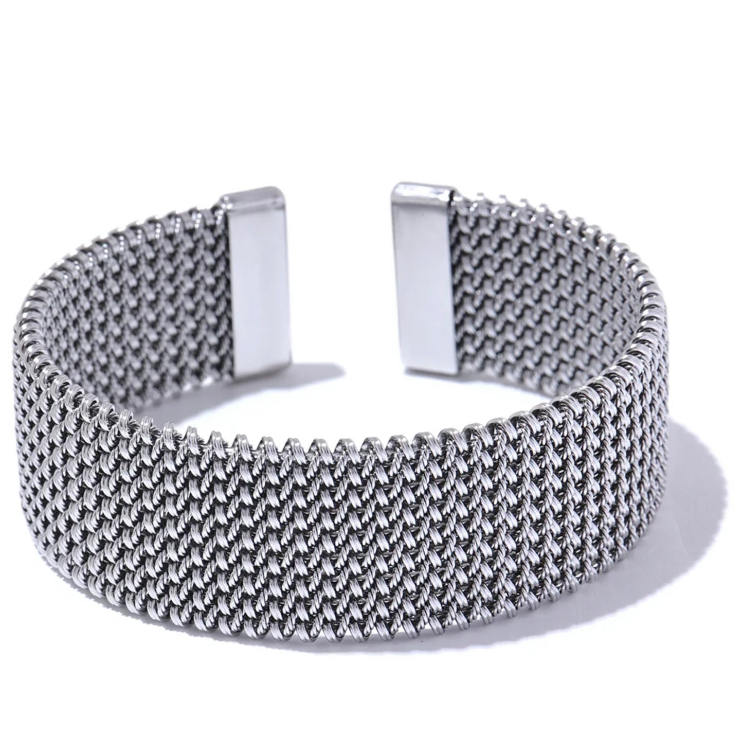 Textured Open Bangle