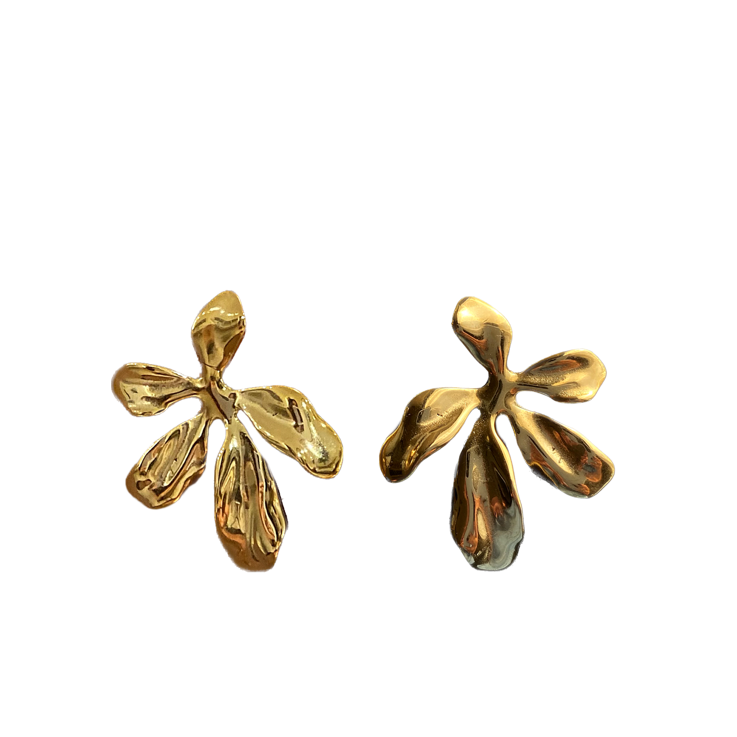 Big Irregular Flower Earrings