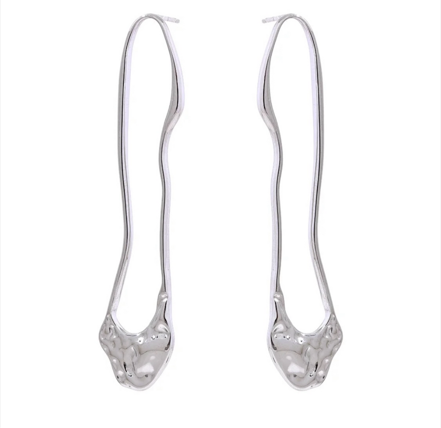 Long Drop Irregular Earrings