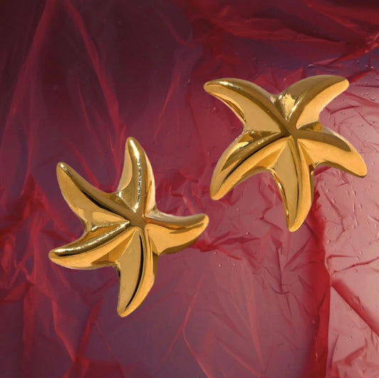 Small Starfish Earrings