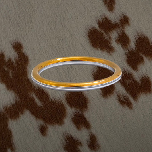 Double Colored Slim Ring