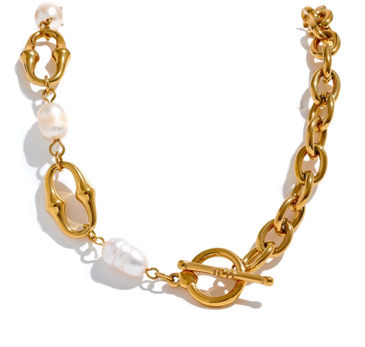 Pearl Chain Necklace
