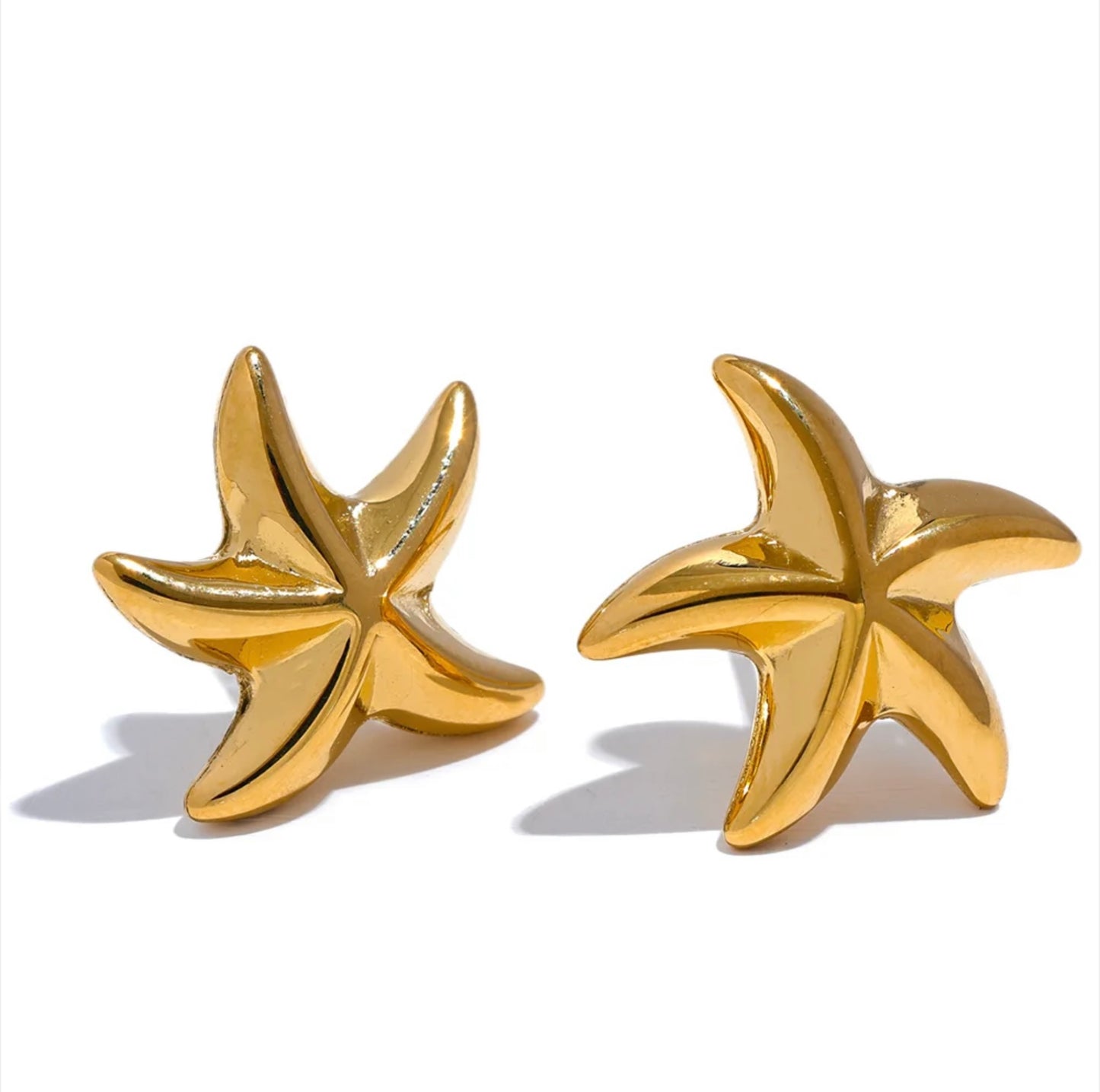 Small Starfish Earrings