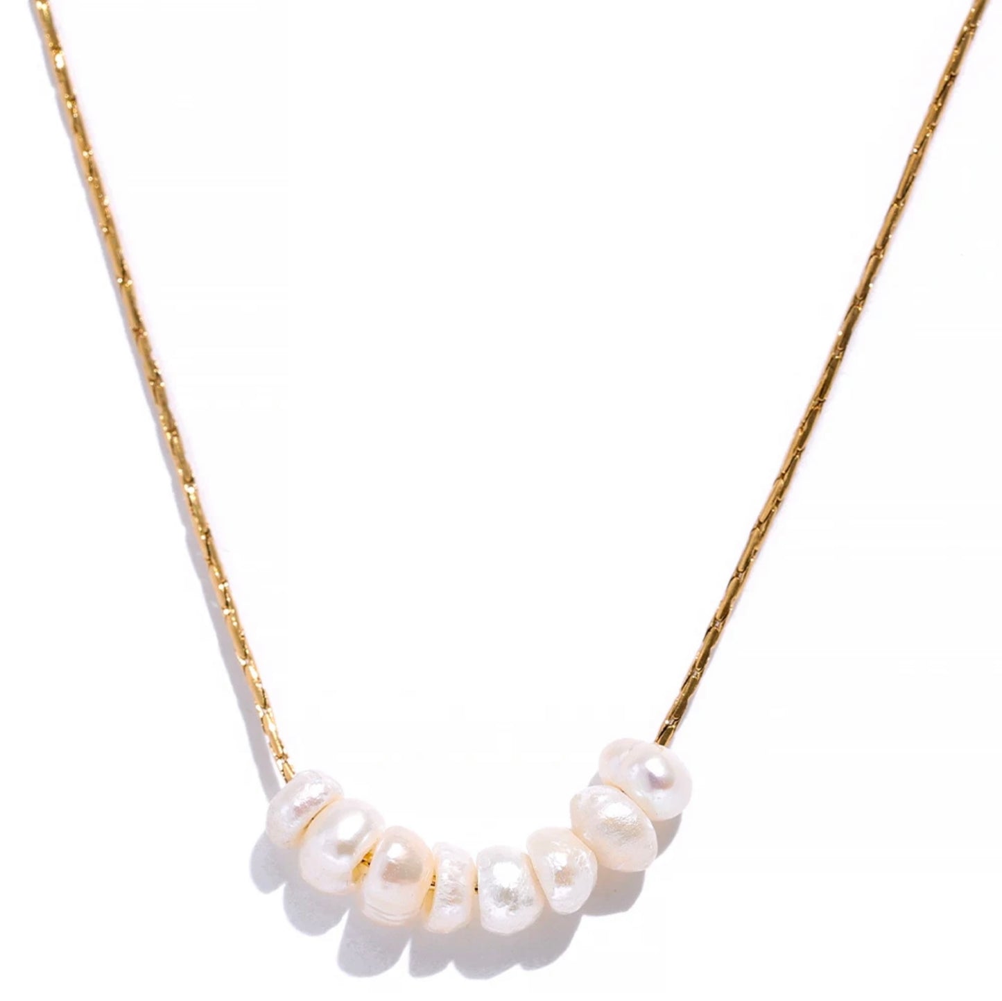 Mini Natural Pearl Necklace