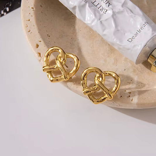 Pretzels Earring