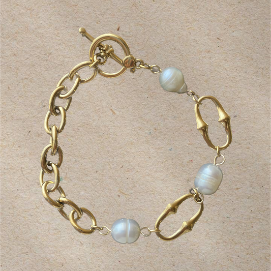 Pearl Chain Bracelet