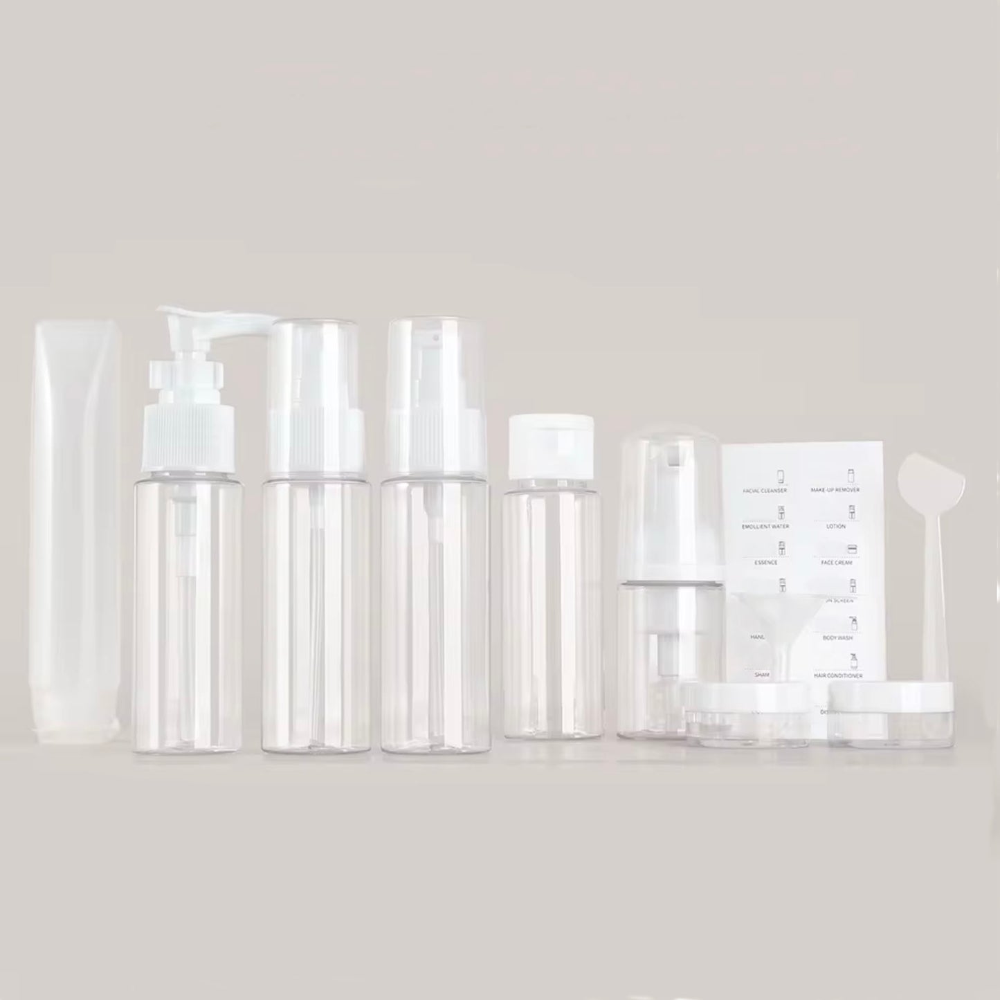 Mini Containers Travel Bottles Set